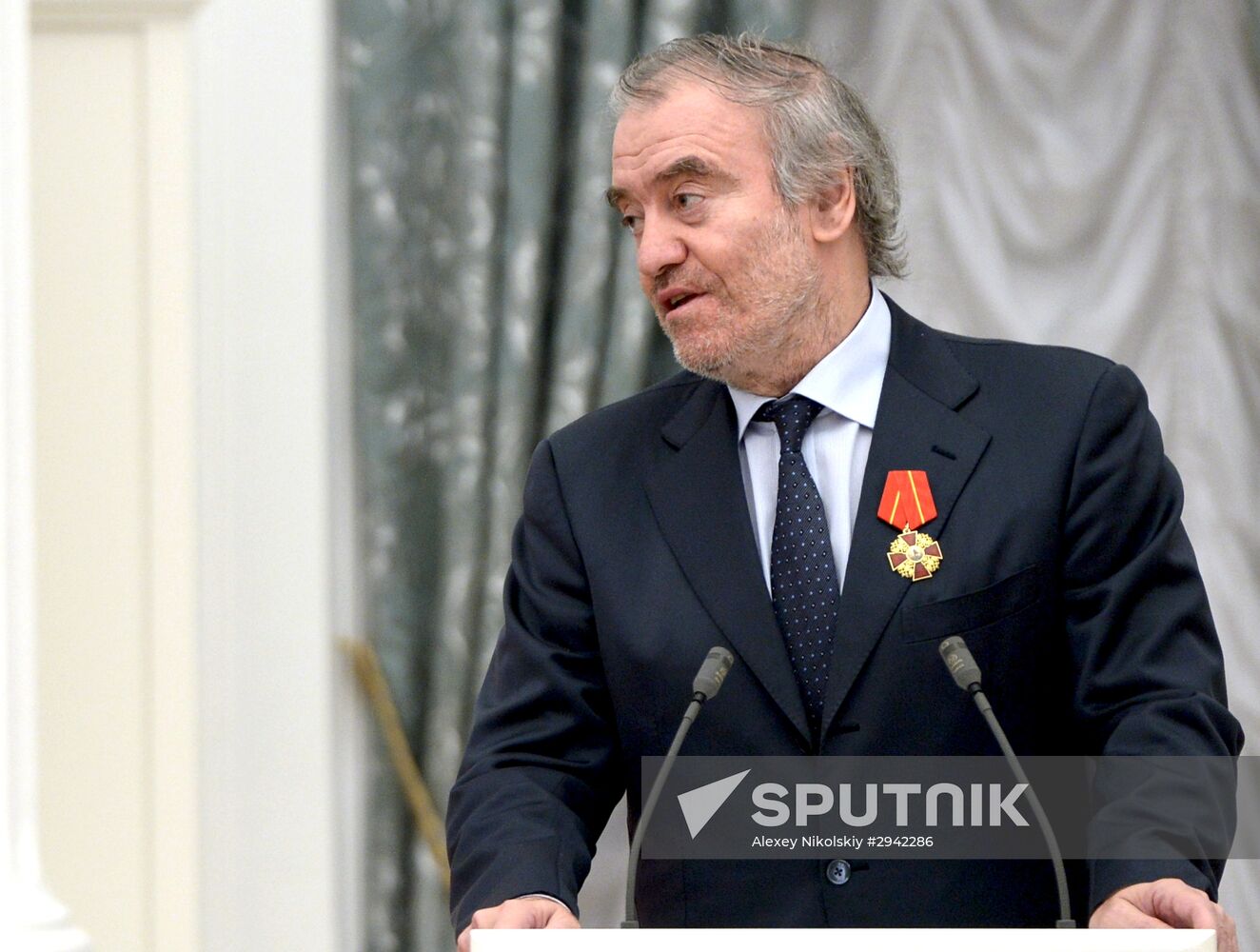 Ceremony of giving state decorations in Kremlin