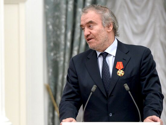 Ceremony of giving state decorations in Kremlin