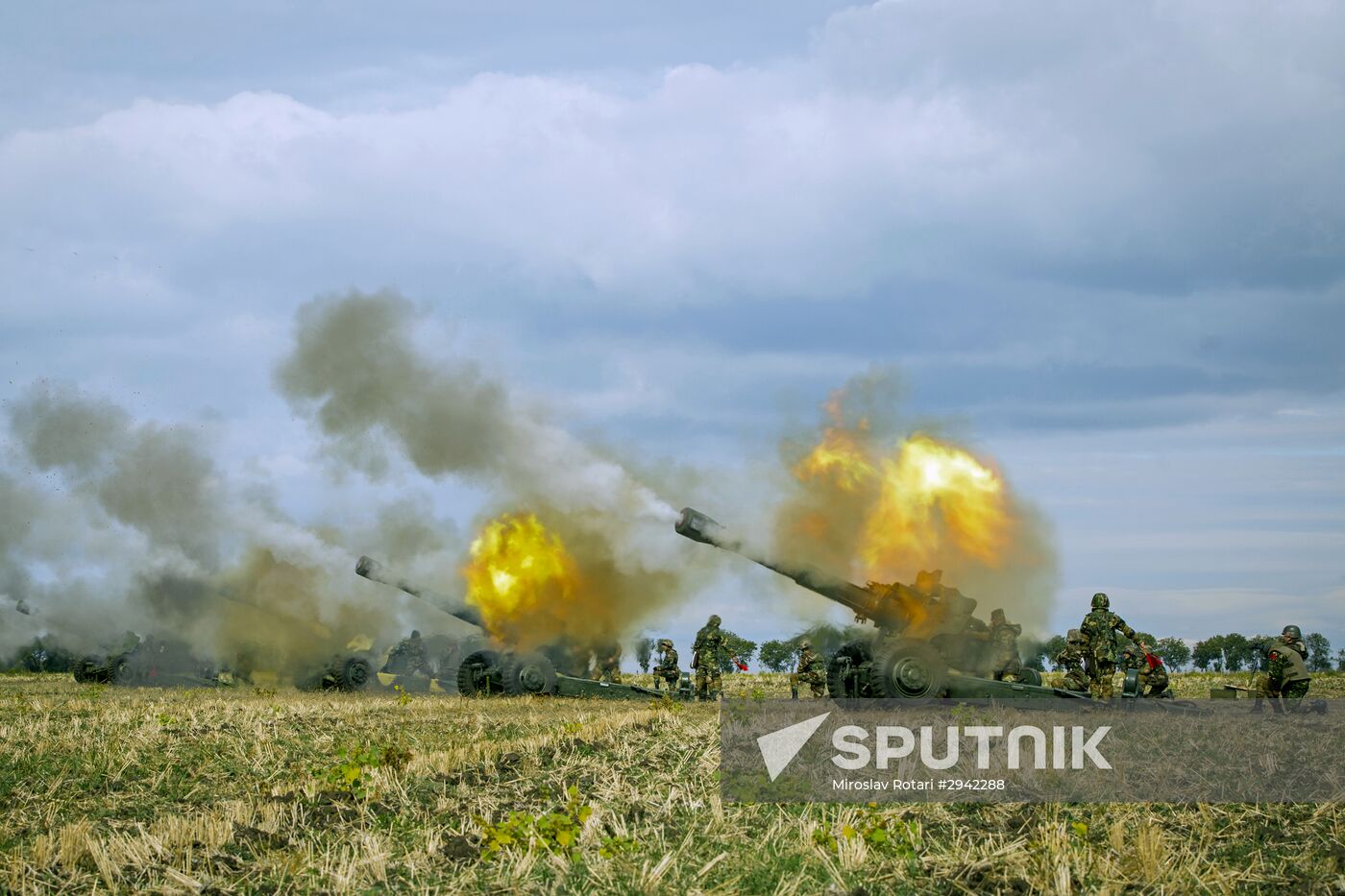 Military exercise " Fire Shield 2016" in Moldova