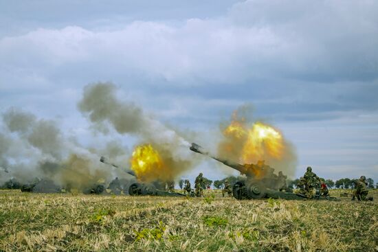 Military exercise " Fire Shield 2016" in Moldova