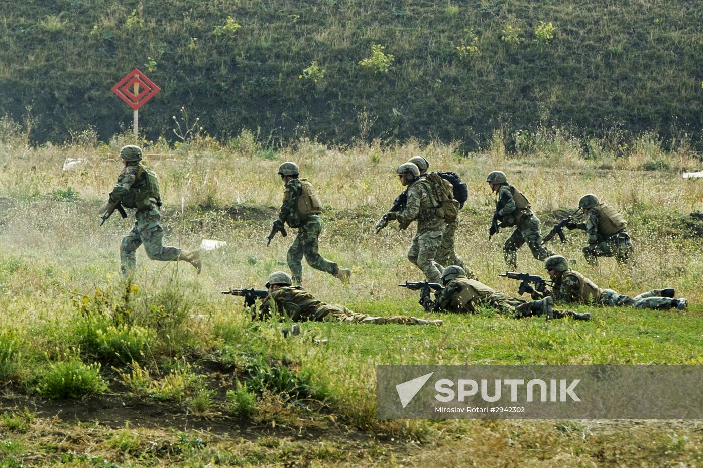 Military exercise " Fire Shield 2016" in Moldova