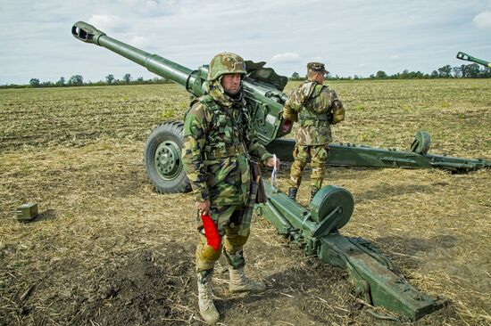 Military exercise " Fire Shield 2016" in Moldova