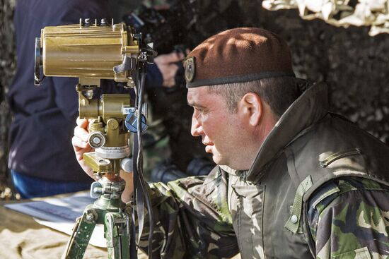 Military exercise " Fire Shield 2016" in Moldova