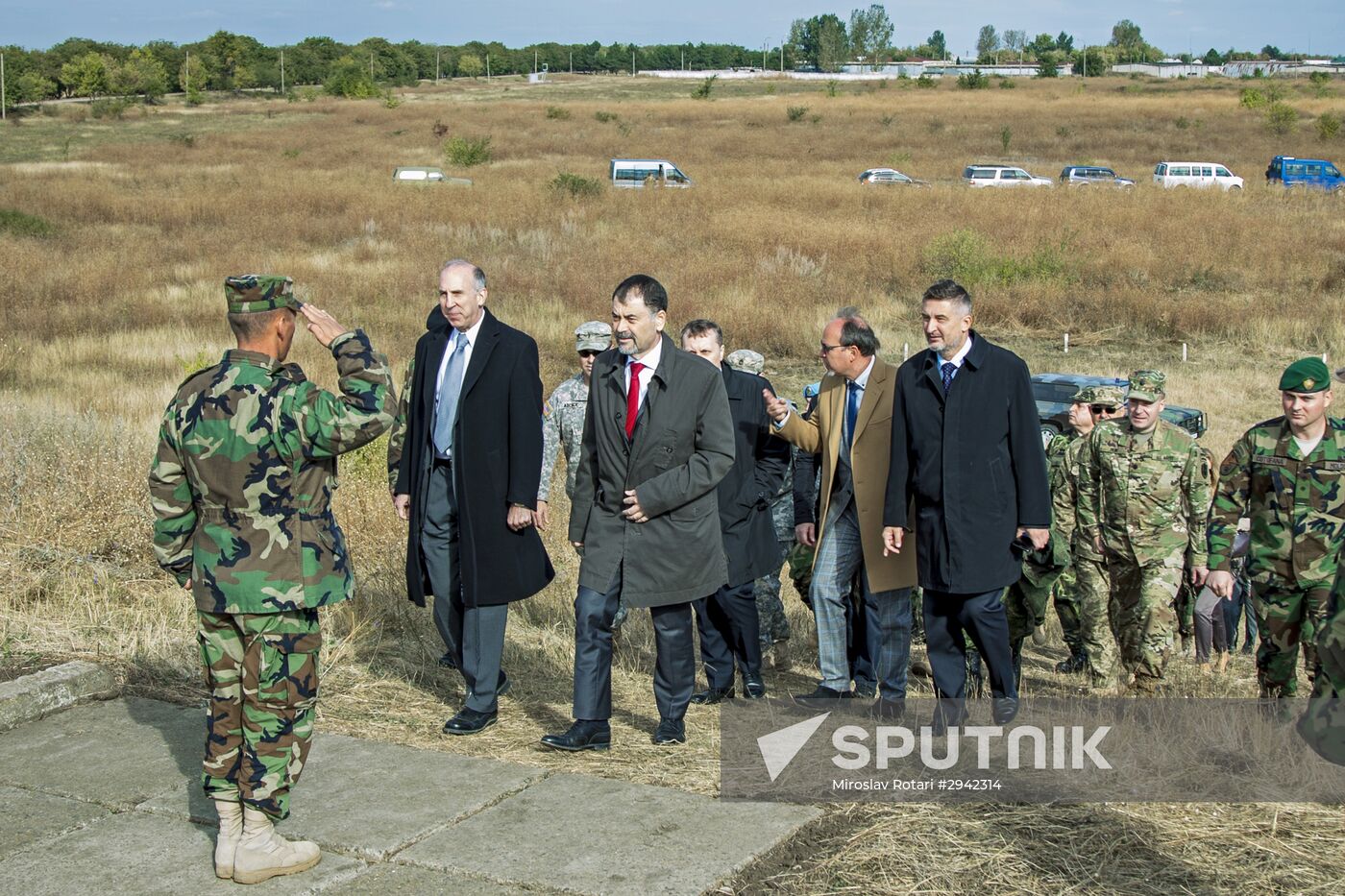 Military exercise " Fire Shield 2016" in Moldova