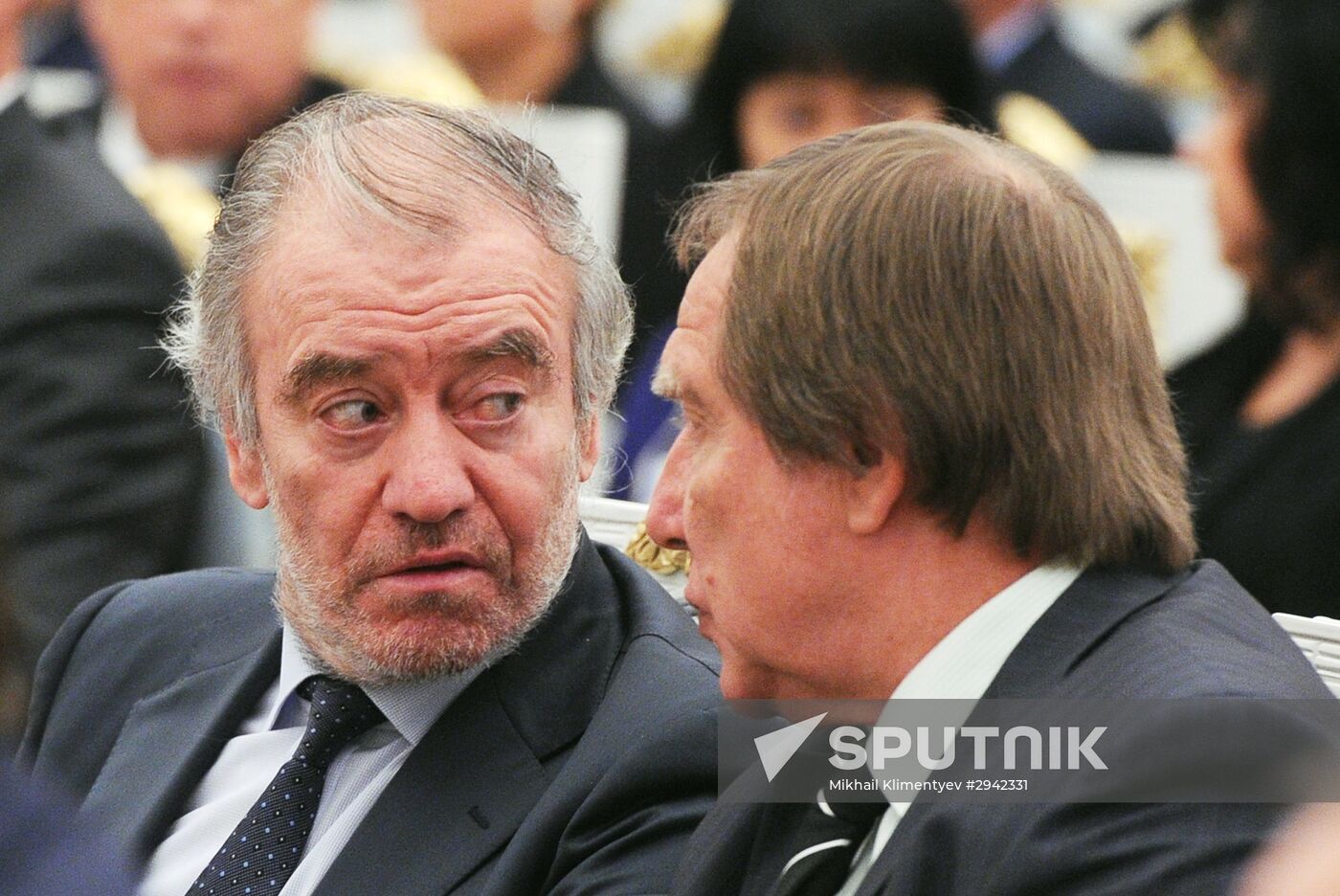 Ceremony of giving state decorations in Kremlin