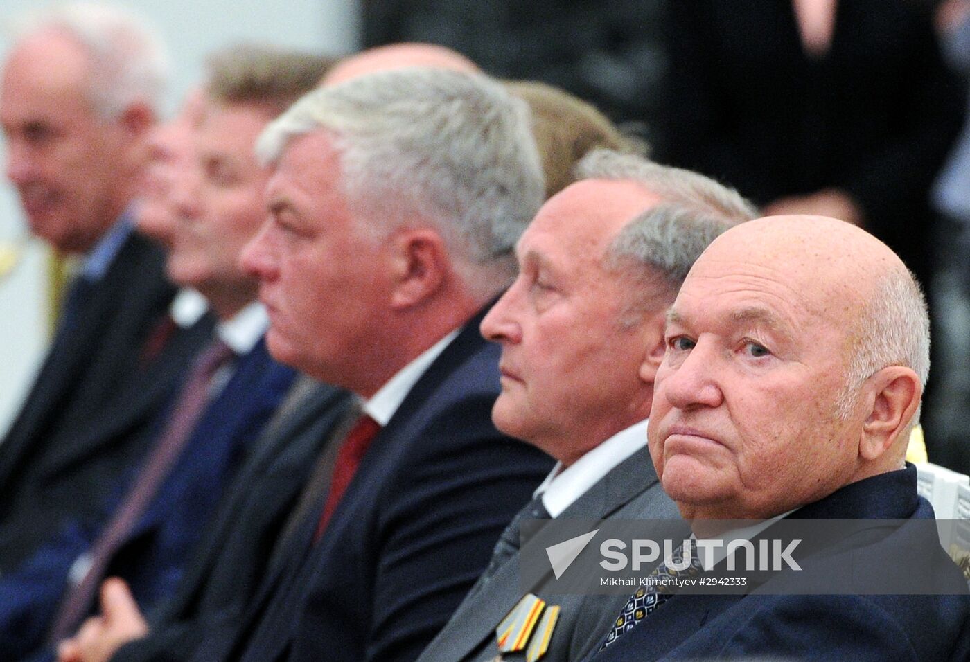 Ceremony of giving state decorations in Kremlin