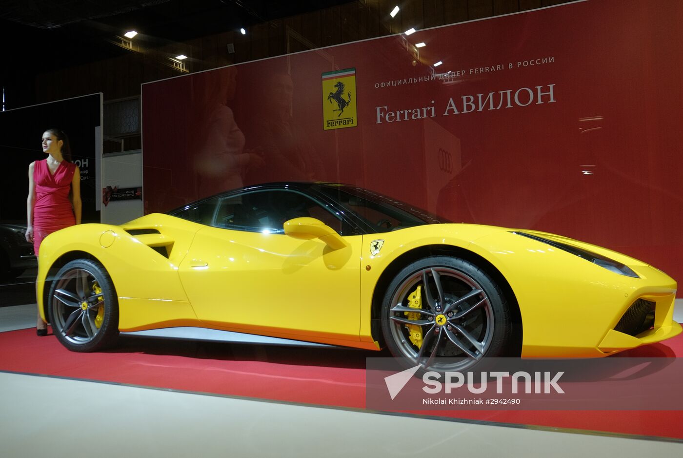 MOTOREXPO 2016 car salon in Togliatti