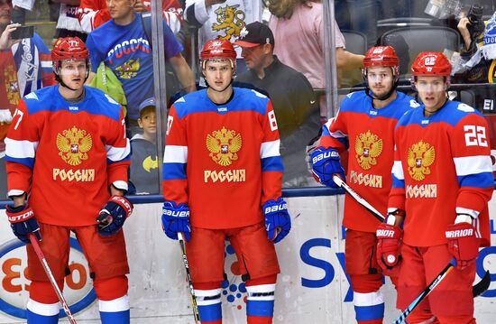2016 World Cup of Hockey. Russia vs. Finland