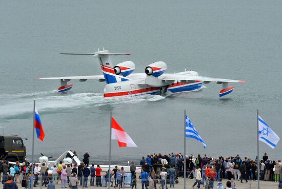 Gidroaviasalon 2016 international expo of hydro aviation in Gelendzhik
