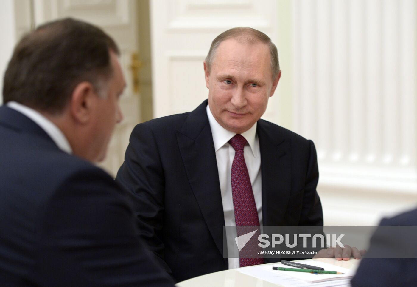 President Putin meets with President Dodik of Republika Srpska in Bosnia and Herzegovina