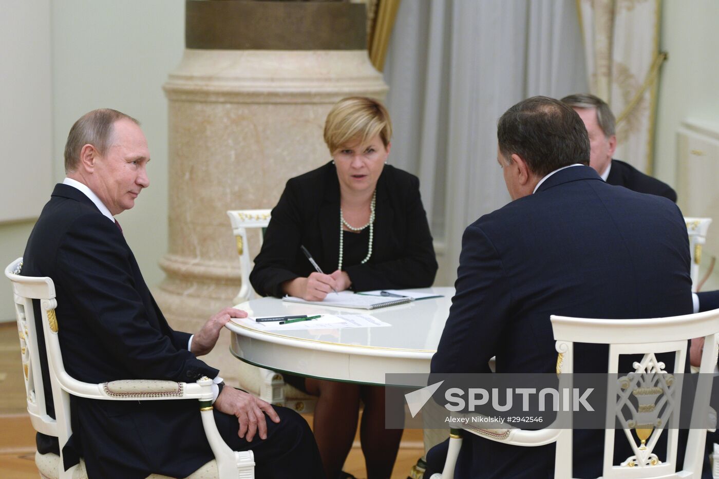 President Putin meets with President Dodik of Republika Srpska in Bosnia and Herzegovina