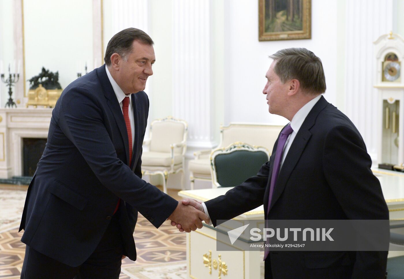 President Putin meets with President Dodik of Republika Srpska in Bosnia and Herzegovina