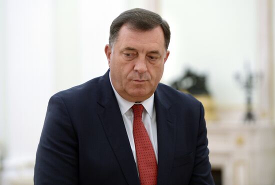 President Putin meets with President Dodik of Republika Srpska in Bosnia and Herzegovina