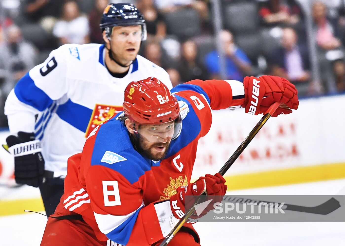 2016 World Cup of Hockey. Russia vs. Finland