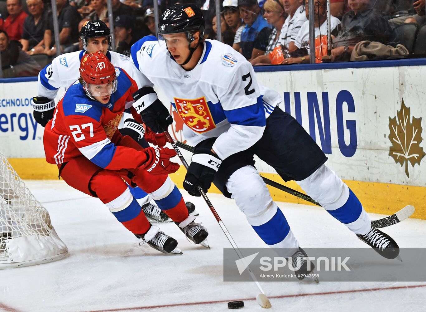 2016 World Cup of Hockey. Russia vs. Finland