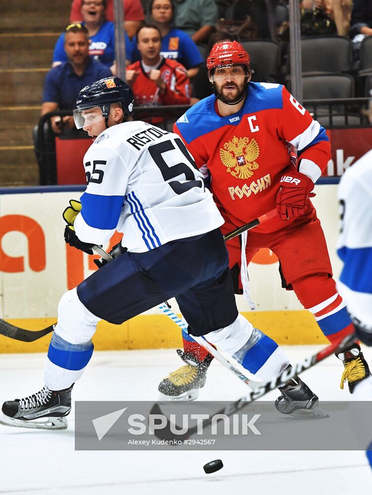 2016 World Cup of Hockey. Russia vs. Finland