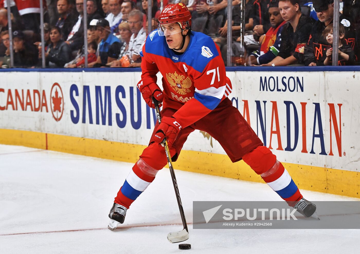 2016 World Cup of Hockey. Russia vs. Finland
