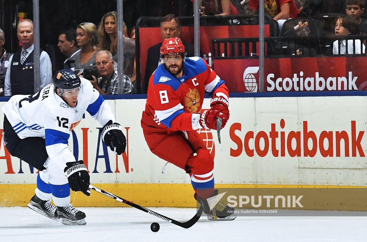 2016 World Cup of Hockey. Russia vs. Finland