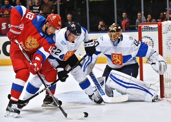 2016 World Cup of Hockey. Russia vs. Finland