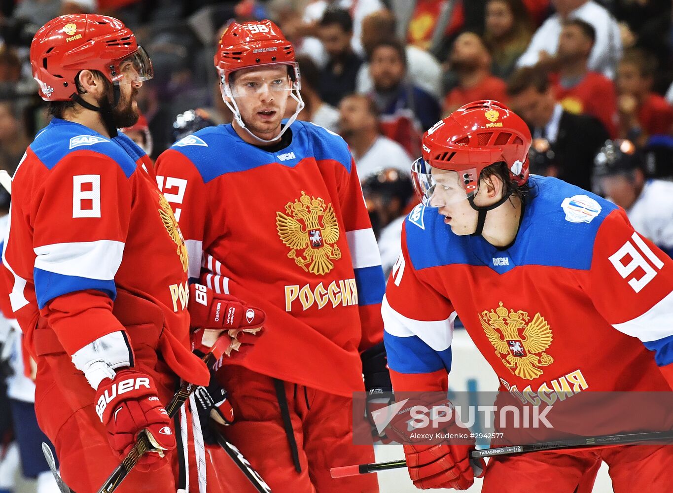 2016 World Cup of Hockey. Russia vs. Finland