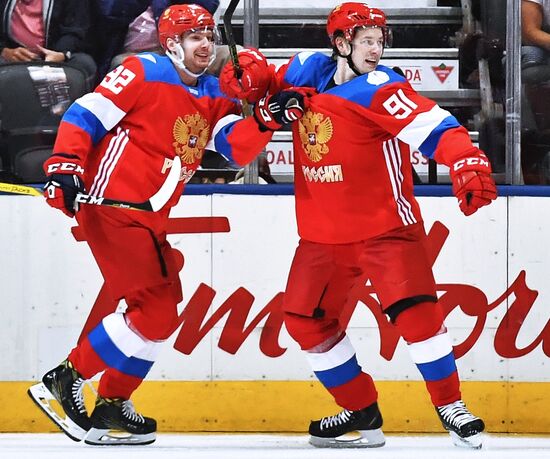 2016 World Cup of Hockey. Russia vs. Finland