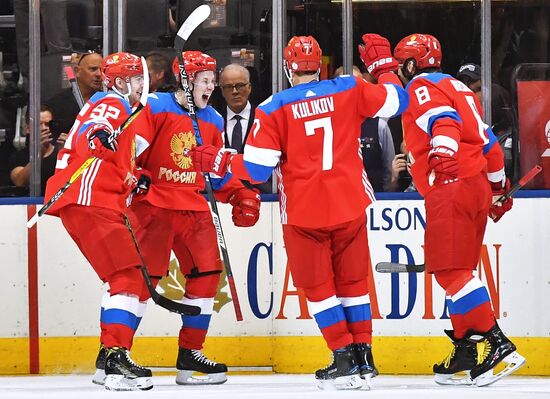 2016 World Cup of Hockey. Russia vs. Finland