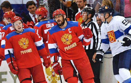 2016 World Cup of Hockey. Russia vs. Finland