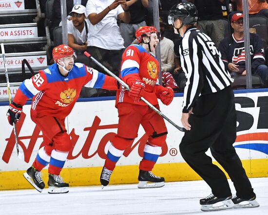 2016 World Cup of Hockey. Russia vs. Finland
