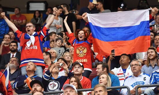2016 World Cup of Hockey. Russia vs. Finland