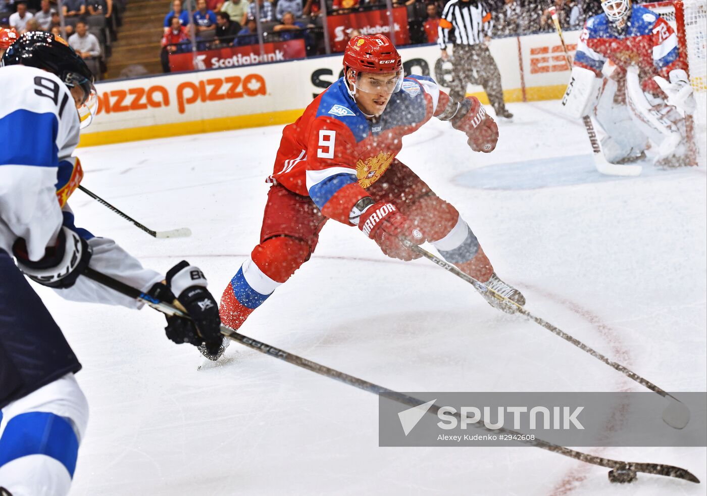 2016 World Cup of Hockey. Russia vs. Finland