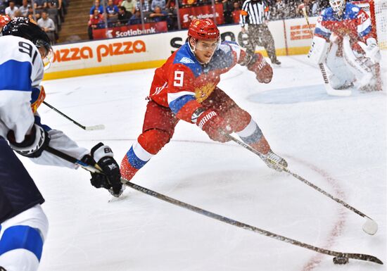 2016 World Cup of Hockey. Russia vs. Finland