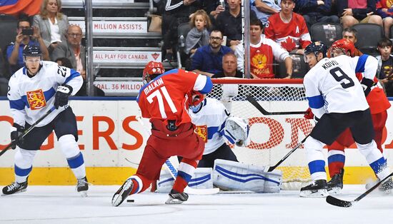 2016 World Cup of Hockey. Russia vs. Finland