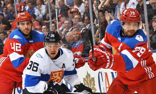 2016 World Cup of Hockey. Russia vs. Finland