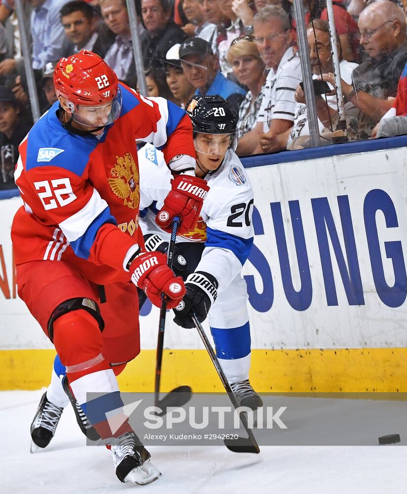 2016 World Cup of Hockey. Russia vs. Finland