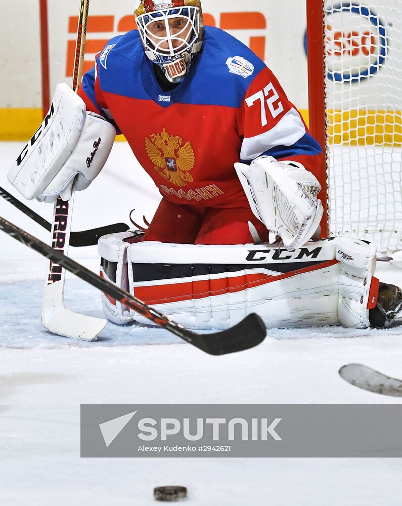 2016 World Cup of Hockey. Russia vs. Finland