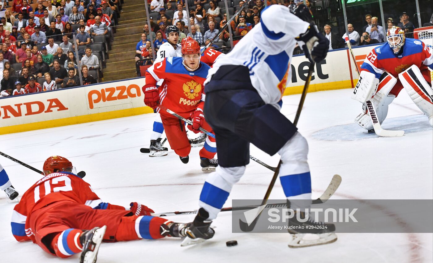 2016 World Cup of Hockey. Russia vs. Finland