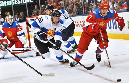 2016 World Cup of Hockey. Russia vs. Finland