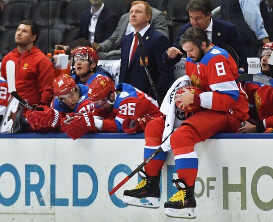 2016 World Cup of Hockey. Russia vs. Finland