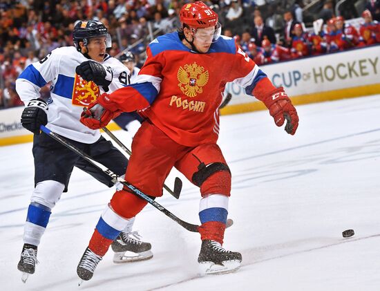 2016 World Cup of Hockey. Russia vs. Finland