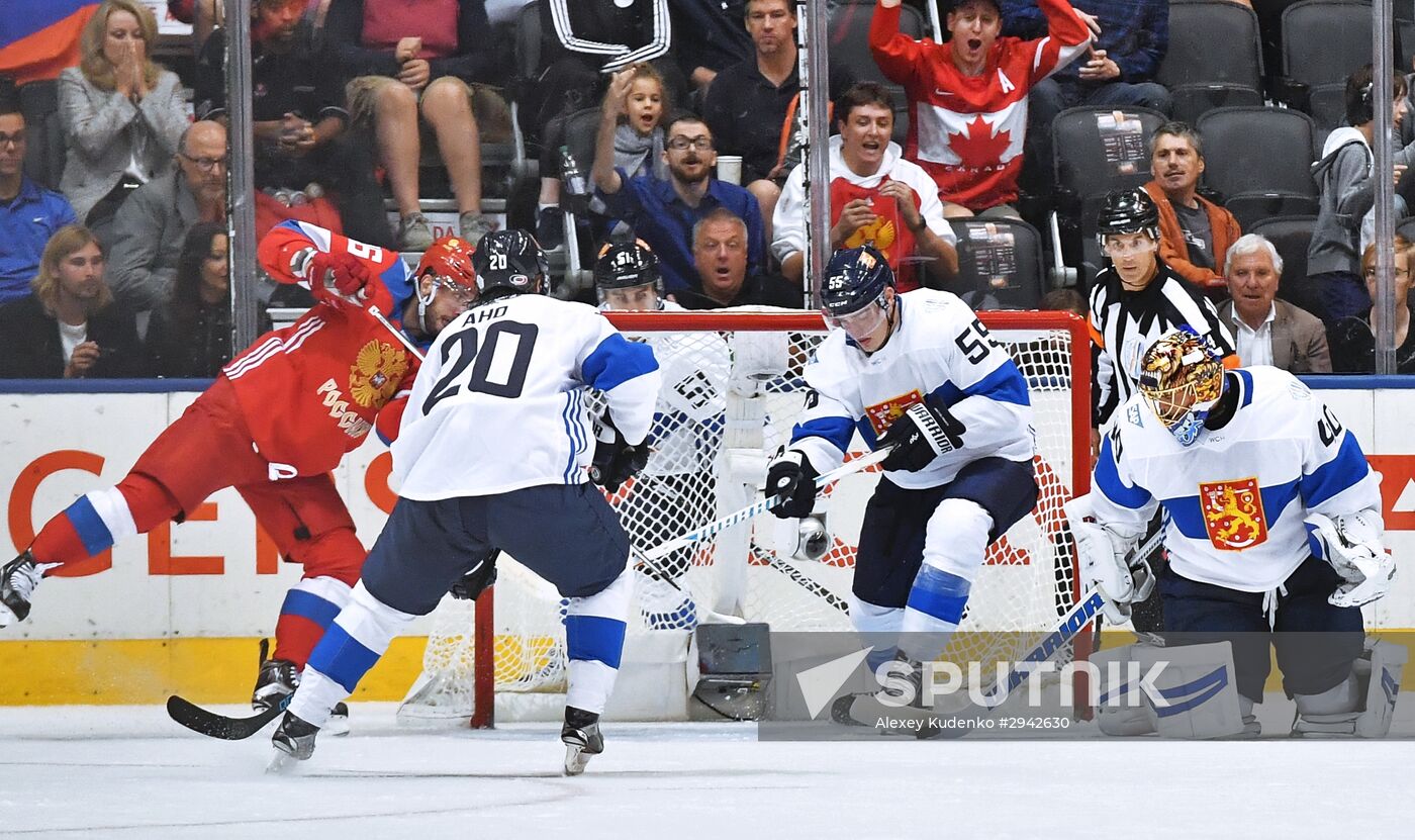 2016 World Cup of Hockey. Russia vs. Finland