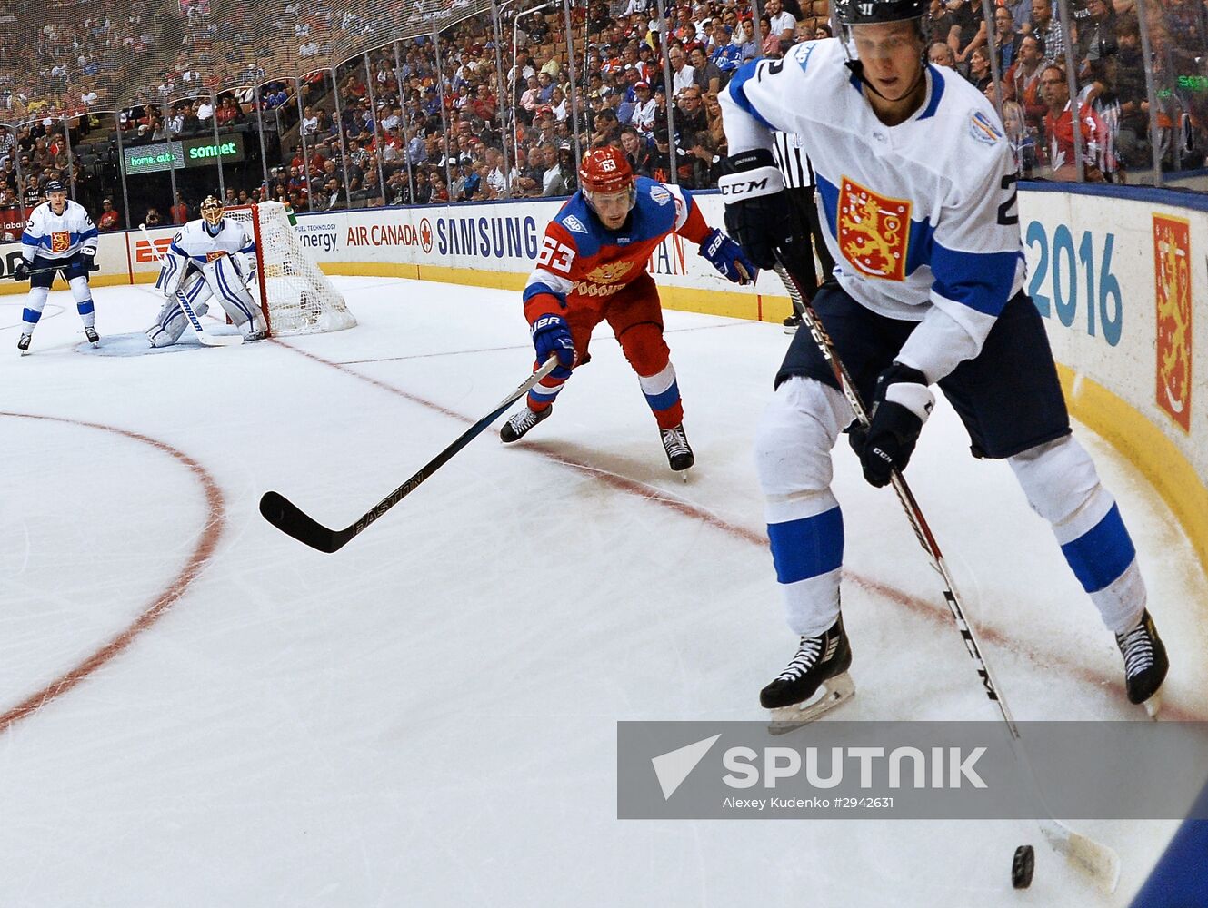 2016 World Cup of Hockey. Russia vs. Finland