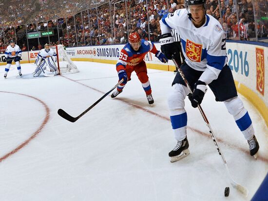 2016 World Cup of Hockey. Russia vs. Finland