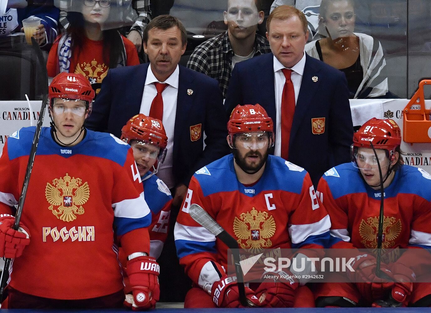 2016 World Cup of Hockey. Russia vs. Finland