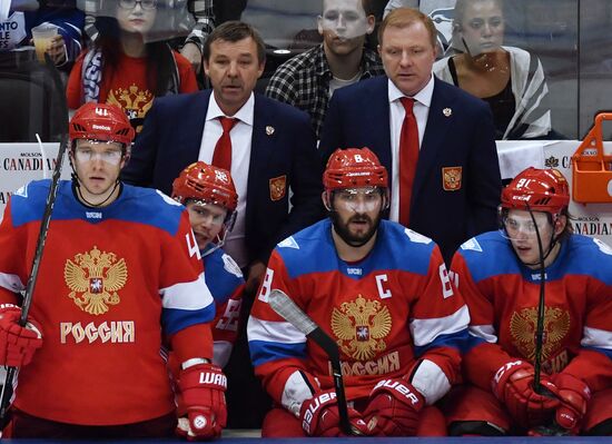 2016 World Cup of Hockey. Russia vs. Finland