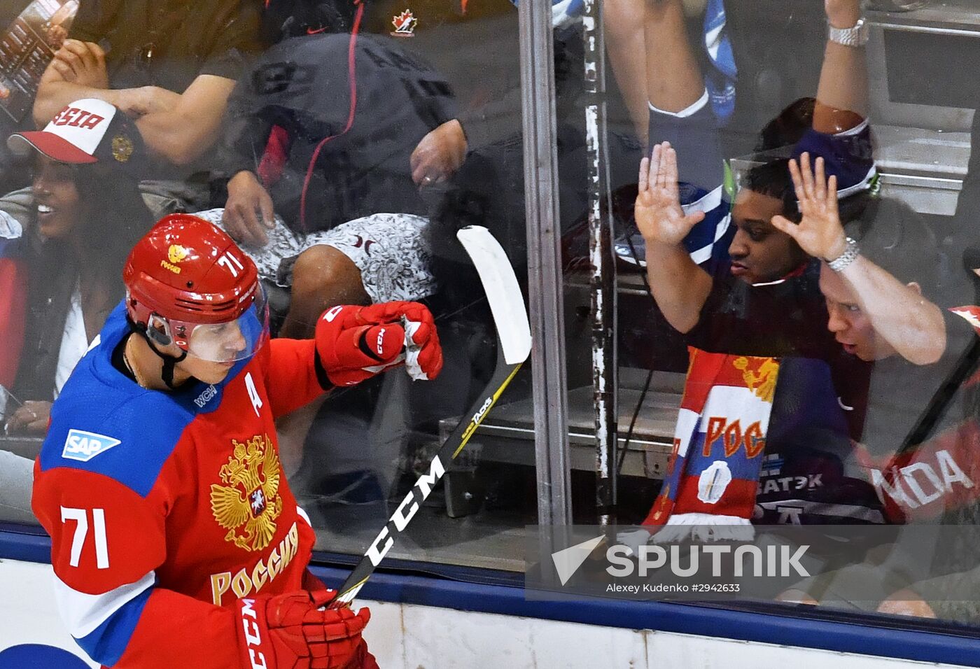 2016 World Cup of Hockey. Russia vs. Finland