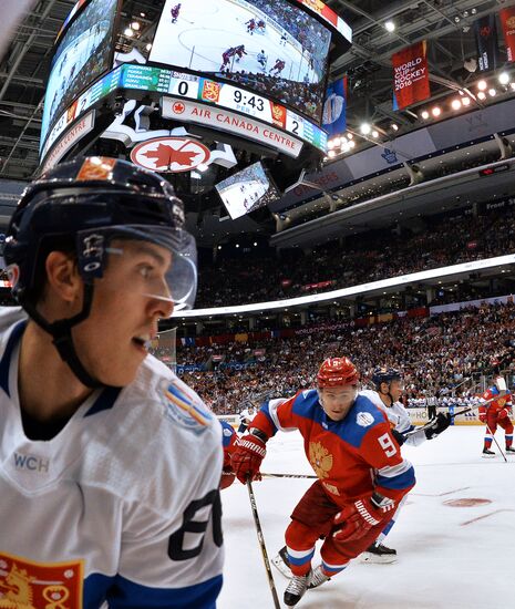 2016 World Cup of Hockey. Russia vs. Finland
