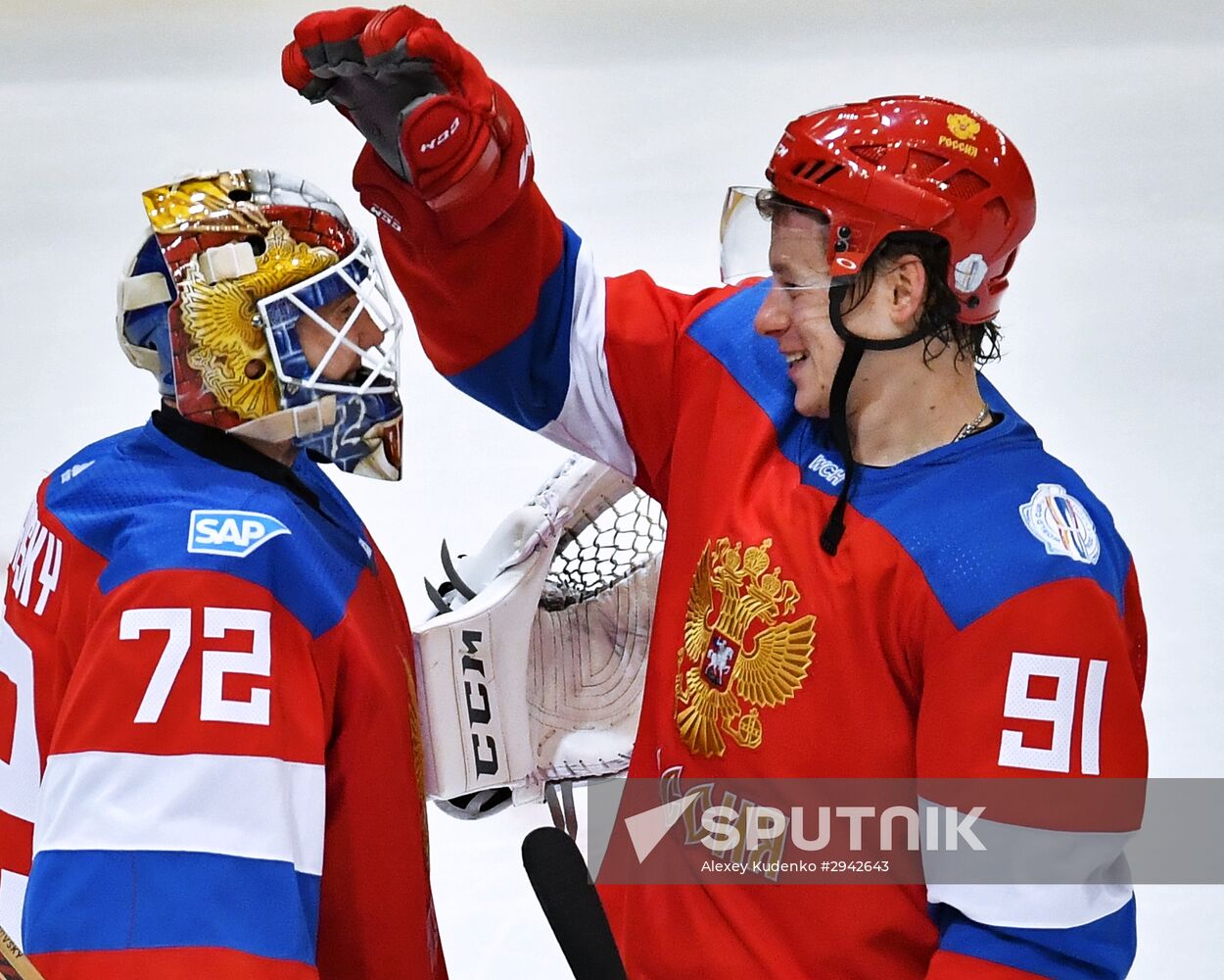 2016 World Cup of Hockey. Russia vs. Finland