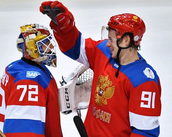 2016 World Cup of Hockey. Russia vs. Finland