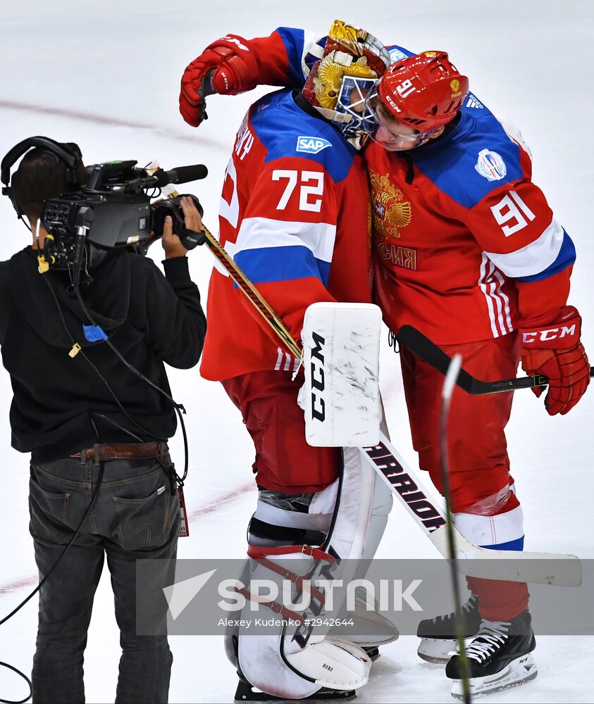 2016 World Cup of Hockey. Russia vs. Finland