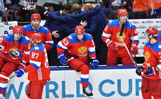 2016 World Cup of Hockey. Russia vs. Finland